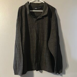 Arrow Charcoal Gray Sweater Size 3XB